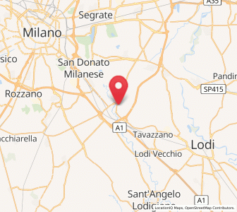 Map of Quartiere Sarmazzano, Lombardy