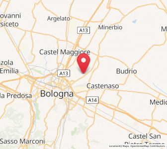 Map of Quarto Inferiore, Emilia-Romagna