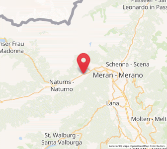 Map of Rabland, Trentino-Alto Adige
