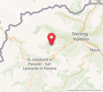 Map of Ratschings, Trentino-Alto Adige
