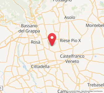 Map of Ramon-Campagna, Veneto