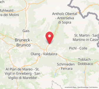 Map of Anterselva di Sopra, Trentino-Alto Adige