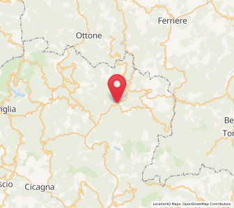 Map of Rezzoaglio, Liguria