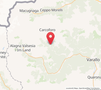 Map of Rimasco, Piedmont