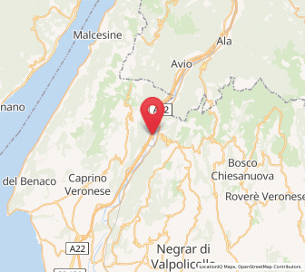 Map of Rivalta, Veneto