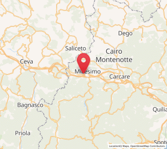 Map of Roccavignale, Liguria