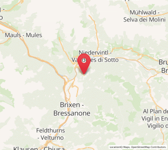 Map of Rodengo - Rodeneck, Trentino-Alto Adige