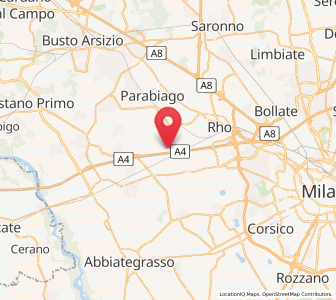 Map of Rogorotto, Lombardy