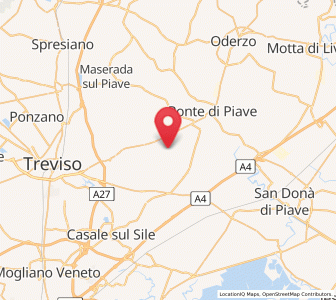 Map of Rovarè, Veneto