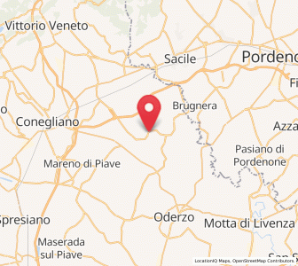 Map of Roverbasso, Veneto