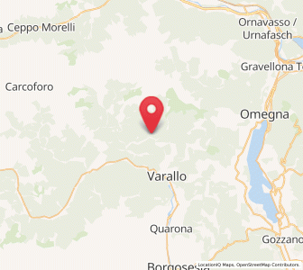 Map of Sabbia, Piedmont