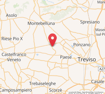 Map of Sala, Veneto