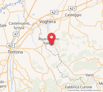 Map of Salice Terme, Lombardy