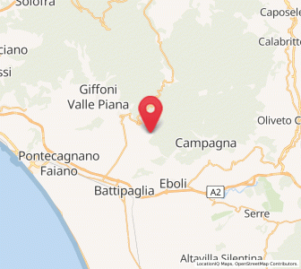 Map of Salitto-Valle, Campania