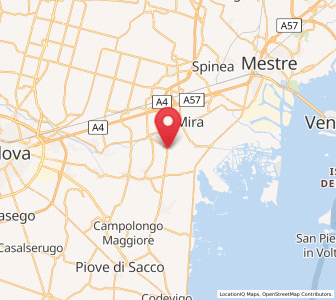 Map of Sambruson, Veneto