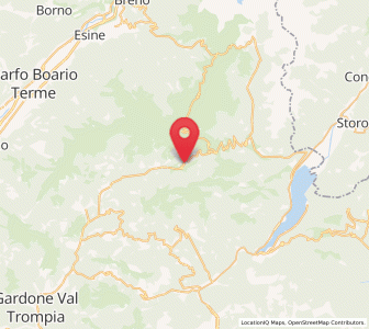Map of San Colombano, Lombardy