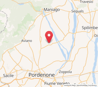 Map of San Foca, Friuli Venezia Giulia