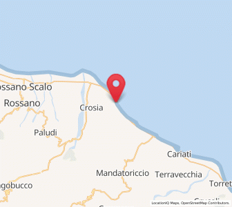 Map of San Giacomo-Marinella, Calabria