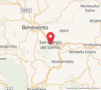 Map of San Giorgio del Sannio, Campania