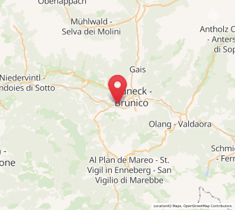 Map of St. Lorenzen, Trentino-Alto Adige