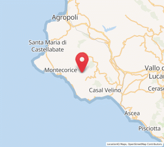 Map of San Mauro Cilento, Campania