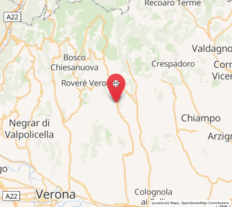 Map of San Mauro di Saline, Veneto