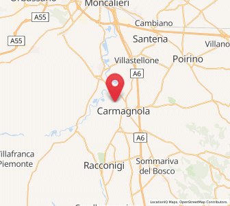 Map of San Michele e Grato, Piedmont