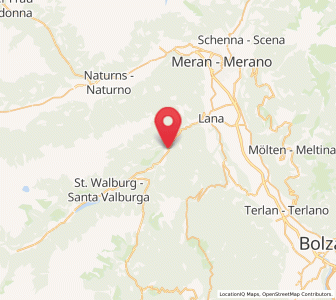 Map of Sankt Pankraz, Trentino-Alto Adige