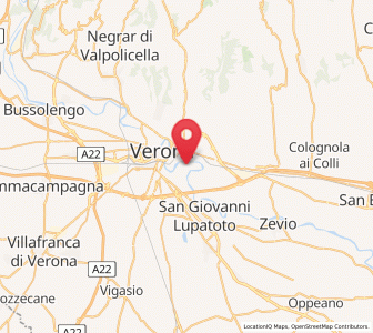 Map of San Pancrazio, Veneto