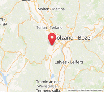 Map of St. Pauls, Trentino-Alto Adige
