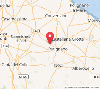 Map of San Pietro Piturno, Apulia