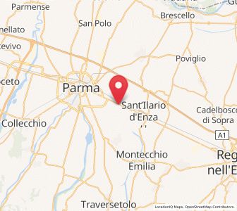 Map of San Prospero, Emilia-Romagna