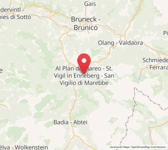Map of Sankt Vigil, Trentino-Alto Adige