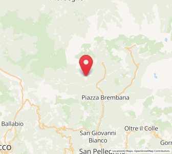 Map of Santa Brigida, Lombardy
