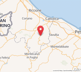 Map of Santa Maria del Monte, Emilia-Romagna