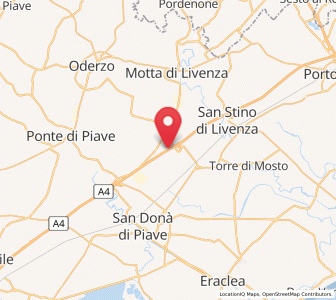 Map of Santa Maria di Campagna, Veneto