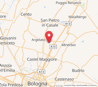 Map of Santa Maria in Duno, Emilia-Romagna