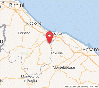 Map of Santa Maria in Pietrafitta, Emilia-Romagna