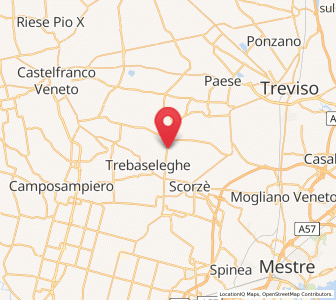 Map of Sant'Ambrogio, Veneto