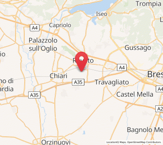 Map of Sant'Andrea, Lombardy