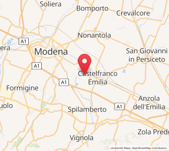 Map of Sant'Anna, Emilia-Romagna