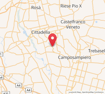 Map of Sant'Anna Morosina, Veneto