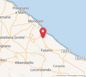 Map of Sant'Antonio d'Ascula, Apulia