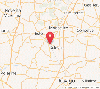 Map of Sant'Elena, Veneto