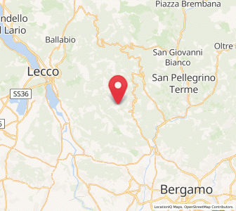 Map of Sant'Omobono Terme, Lombardy