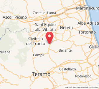 Map of Sant'Onofrio-Floriano, Abruzzo