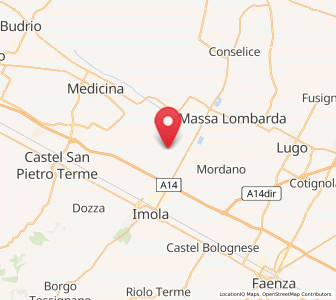 Map of Sasso Morelli, Emilia-Romagna