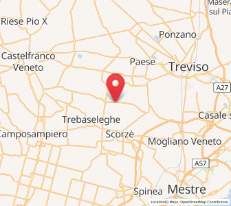 Map of Scandolara, Veneto