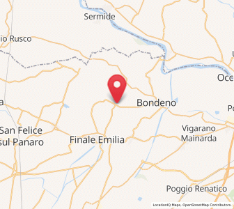 Map of Scortichino, Emilia-Romagna