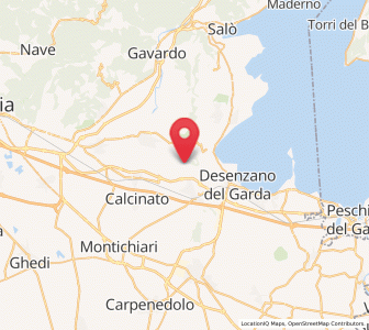 Map of Sedena, Lombardy